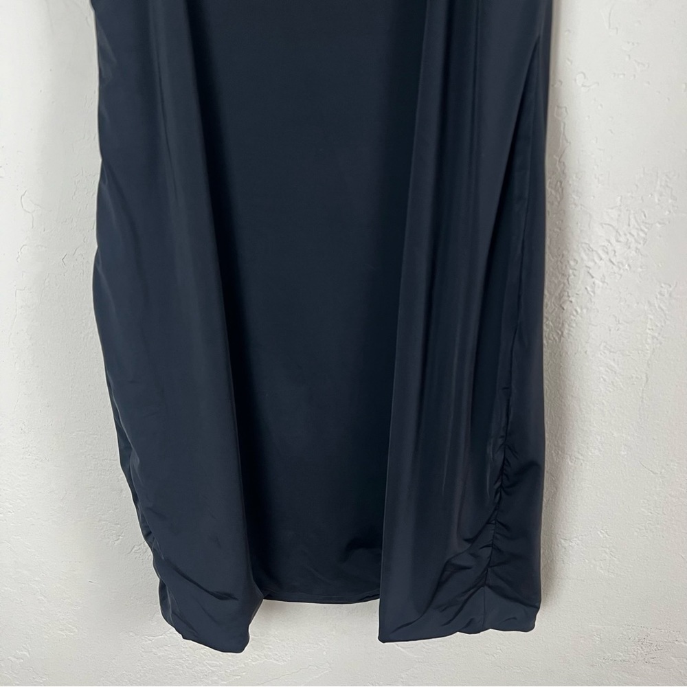 Aritizia Ten by Babaton Black‎ Stretch Bodycon Spaghetti Strap Mini Dress Small - Picture 6 of 13